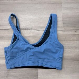 Varley Blue Sports Bra